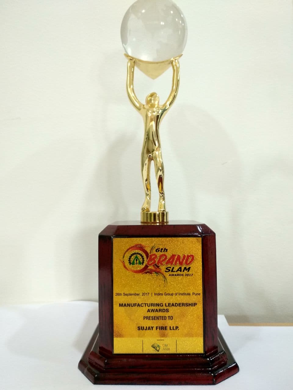 Brand Slam Award — Sujay Fire LLP