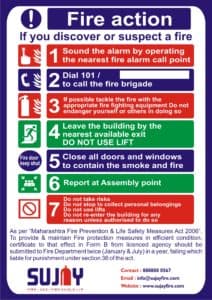 Fire Action — Sujay Fire LLP, Pune