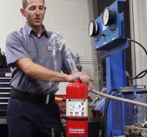 Fire Extinguisher Hydro Testing — Sujay Fire LLP, Pune