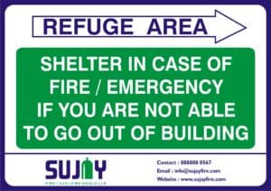 Evacuation Signages — Sujay Fire LLP, Pune
