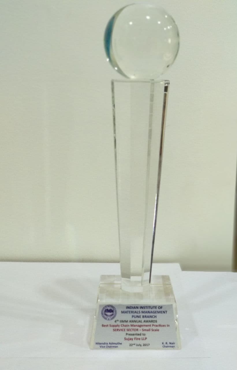 Best Supply Chain Award — Sujay Fire LLP
